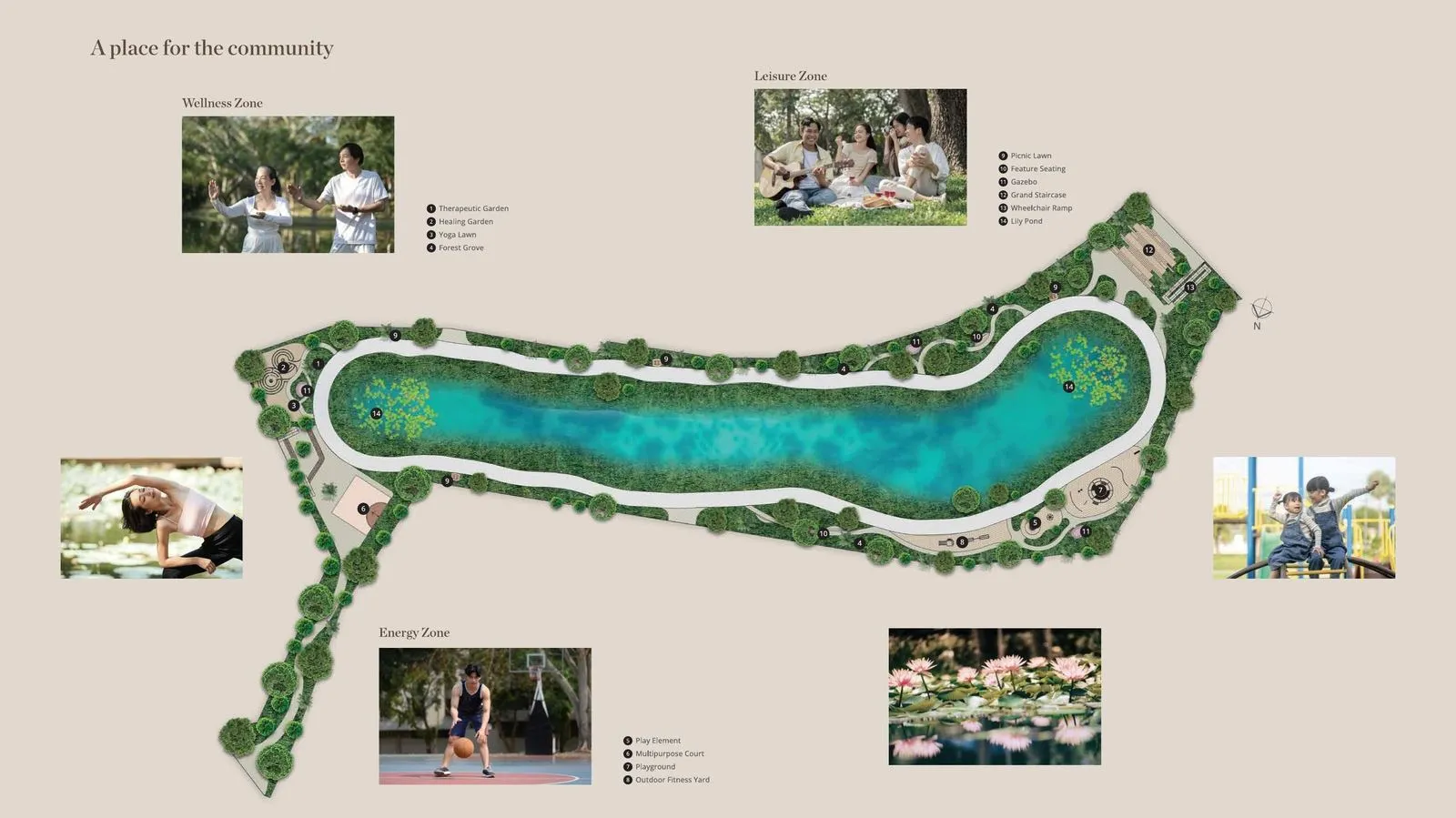 Central Lake Park facilities plan